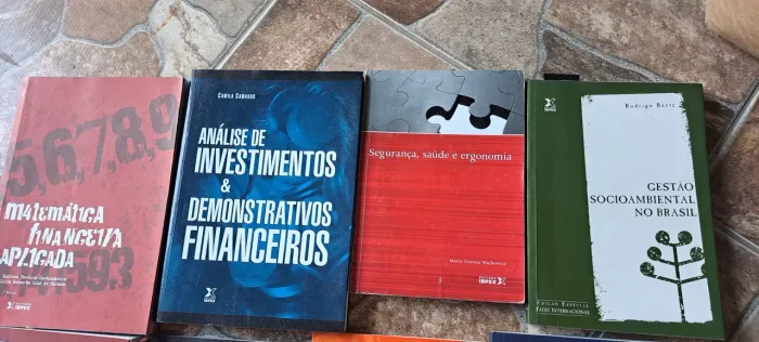 LIVROS - LOTE (13 LIVROS) - ACADÊMICOS - GRADUAÇÃO - TÉCNICO
