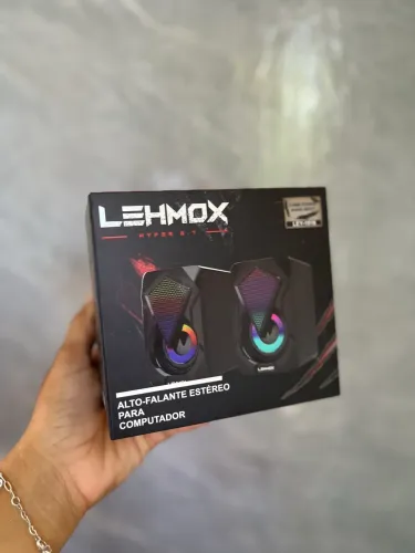 Caixa de som para Pc RGB - ENTREGA A DOMICÍLIO 