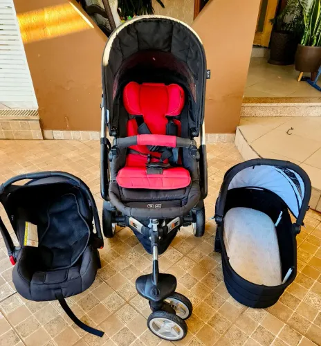 Carrinho ABC Design - Kit completo 3 em 1