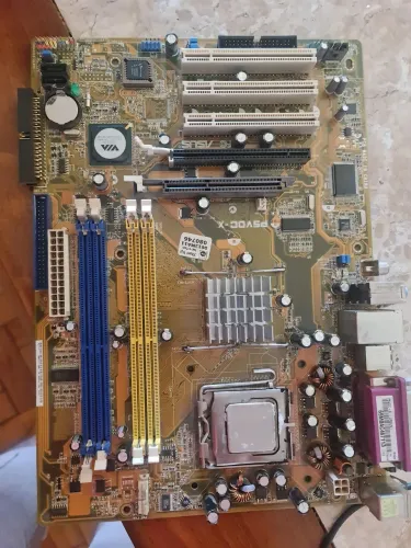 Asus p5vdc-x + processador Intel Pentium D