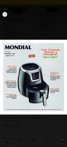 Airfryer semi nova