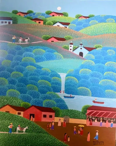 Robson barros tema paisagem medida 40x50