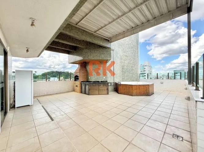 Cobertura residencial para aluguel em São José, BH 291 m², 4 suítes, 4 vagas, frente