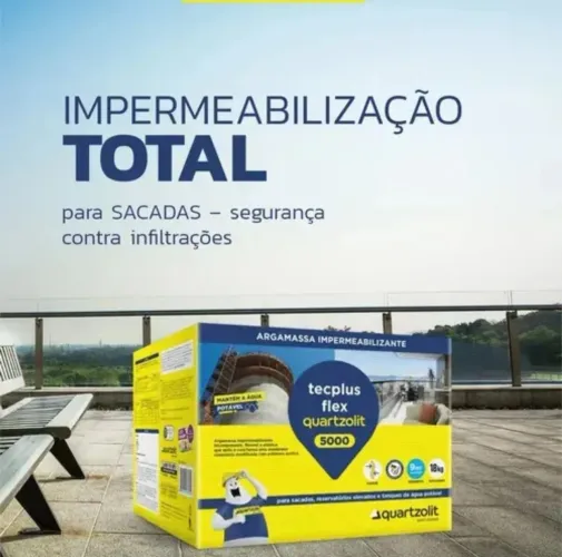 Argamassa impermeabilizante tecplus flex 5000 18kg