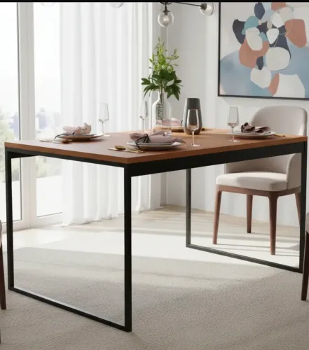 Mesa Industrial + cadeiras reforçadas