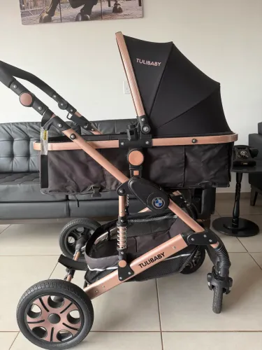 Carrinho de Bebê 3 em 1 Tulibaby Premium