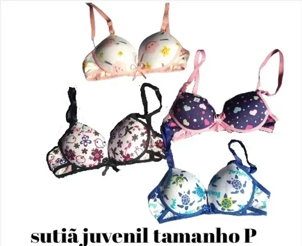 Sutiã juvenil tamanho P