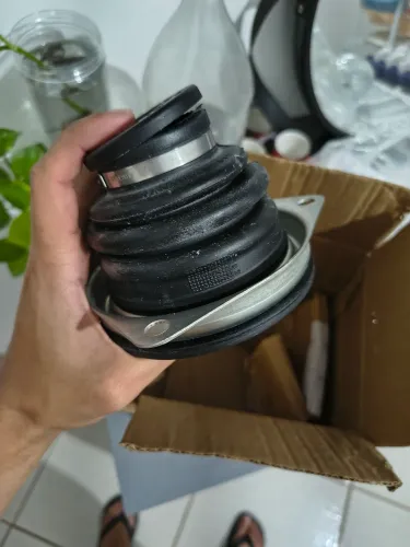 Coifa do câmbio lado esquerdo Renault Clio