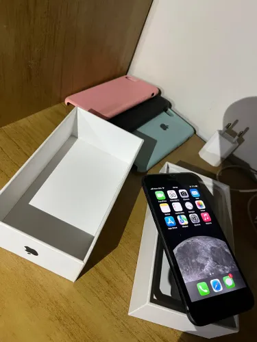 IPHONE 8 BLACK EXTREMAMENTE NOVO! TODO ORIGINAL