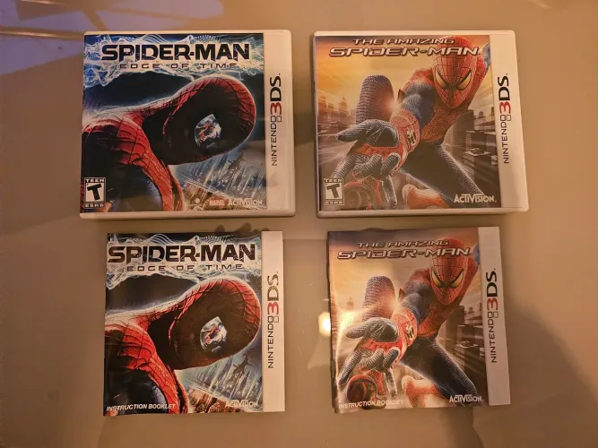 Jogos homem aranha nintendo 3ds
