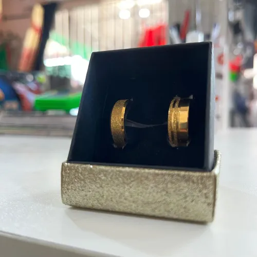 Alianças Banhada a ouro