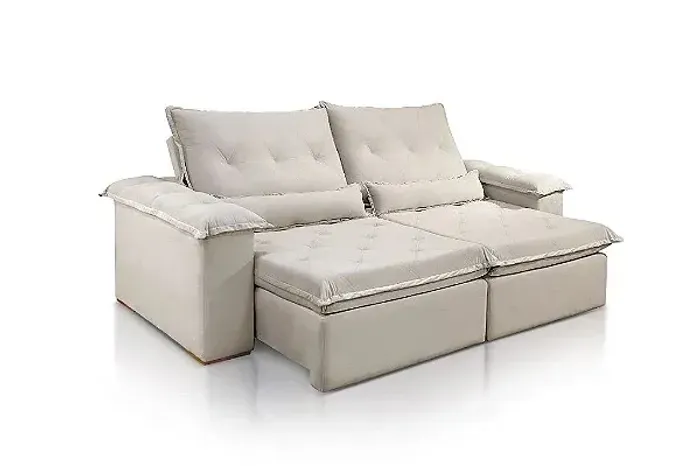 SOFA RETR VALENCIA 210CM VEL CAPPUCCINO r98