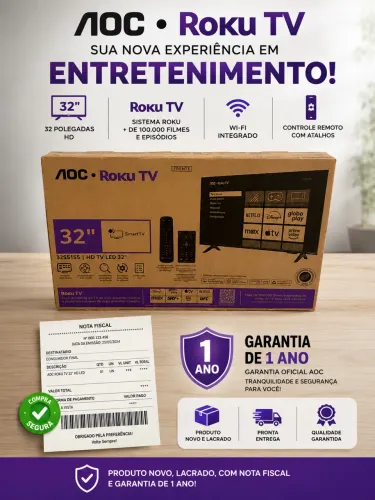 Televisão 32 polegadas lacrada 