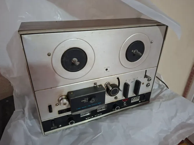 Gravador Akai 4000D,raro, open reel,made in Japan,, coleção imperdivel,  7", leia texto!