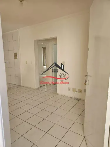 Apartamento para Locação (2º Andar) - 2 Quartos, 1 Banheiro - Bom Sossego, Ribeirão das Ne