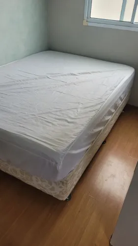 Cama Box Casal + Colchão Ortobom Ortopédico Premium - Excelente Oportunidade!