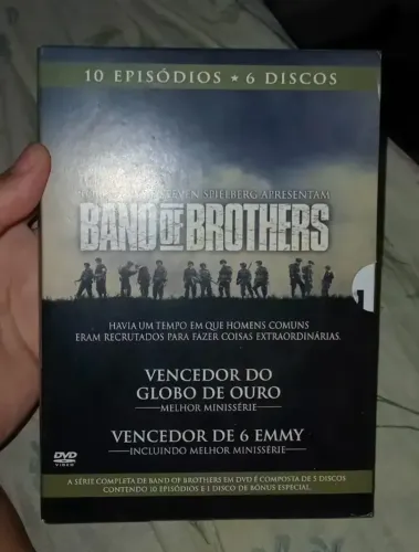 Dvds Box Band Of Brothers 2001 Tom Hanks & Steven Spilberg Edição Nacional Legendado
