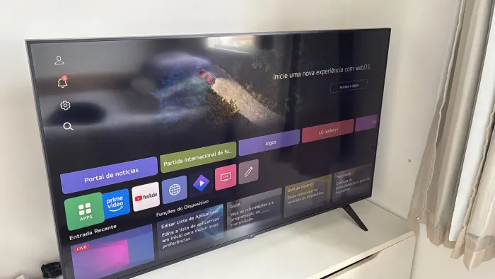 Tv LG 50? - com controle smart magic