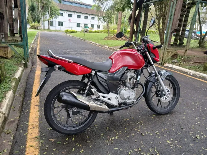 Cg 160 2016 aceito trocas passo no cartão até 24x