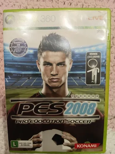 PES 2008 XBOX 360 NTSC EDIÇÃO NACIONAL NC GAMES!!