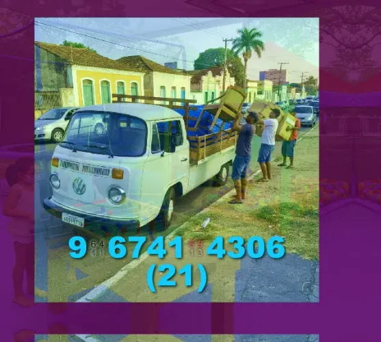 Mudança com Frete rápido! Faça já sua solicitação! 21?9?6741?4306