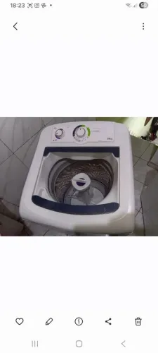 Vendo maquina de lavar consul 11 kg 600.00