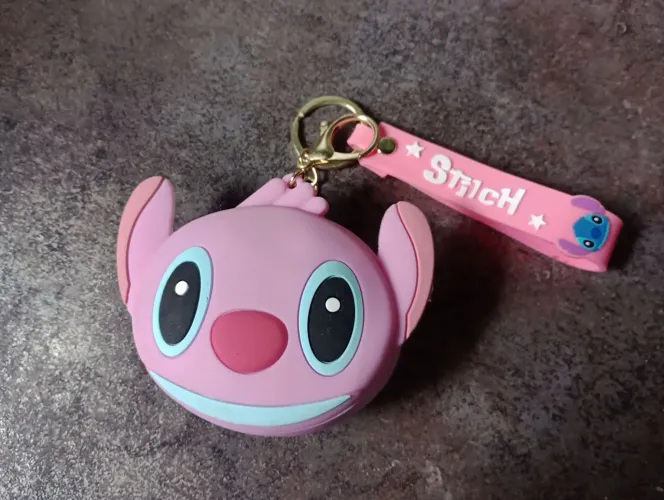 Chaveiro porta moedas Stitch 