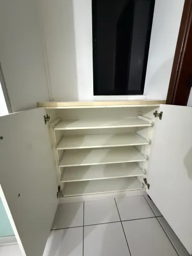 ARMÁRIO SAPATEIRA / MULTIUSO - MDF BRANCO