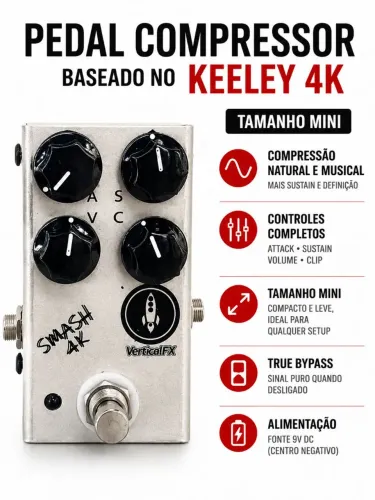 Pedal compressor Keeley 4k mini vfx