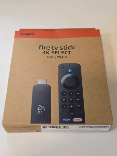 Amazon Fire TV Stick 4K Select 8 GB Wi-Fi 5 - Novo e lacrado