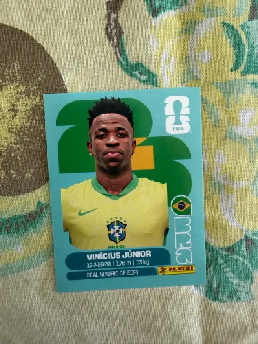 Figurinha Copa 2026 - Vini Jr