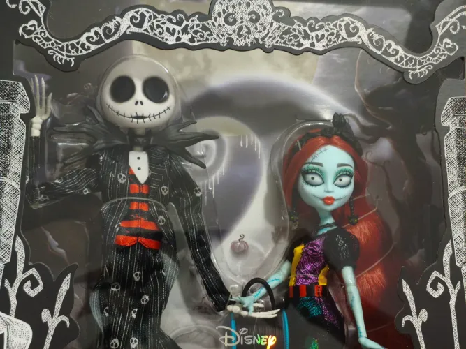 Bonecas Monster High Skullector Jack & Sally
