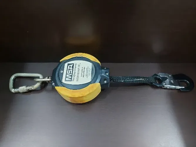 Trava Quedas Retrátil Workman PFL Fita 3,70m MSA