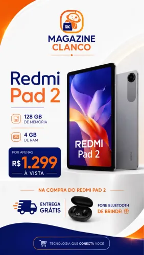 Redmi Pad 2 128 GB NOVO