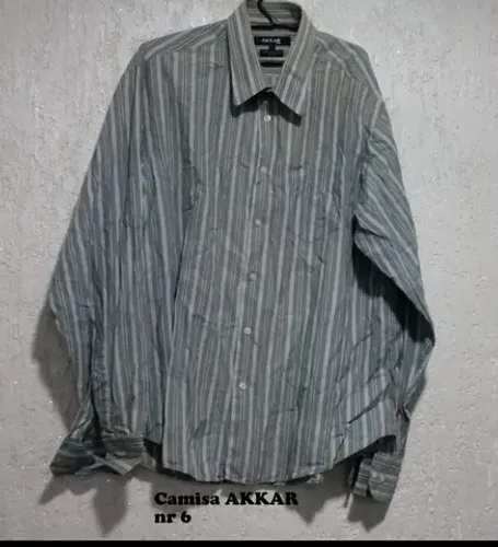 Lote com seis camisas masculinas Tam 5 e 6