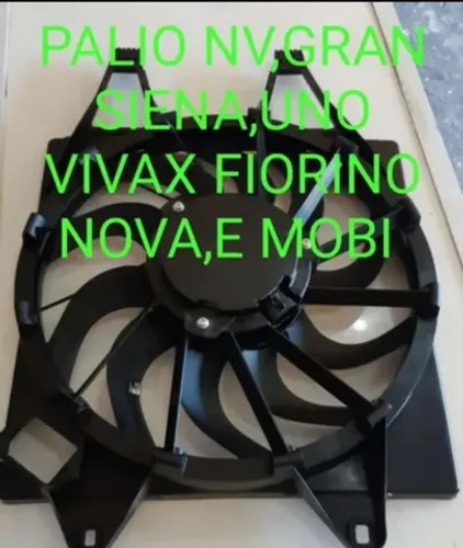 Motor ventoinha ventilador Palio atractive gran siena uno vivace fiorino nova 