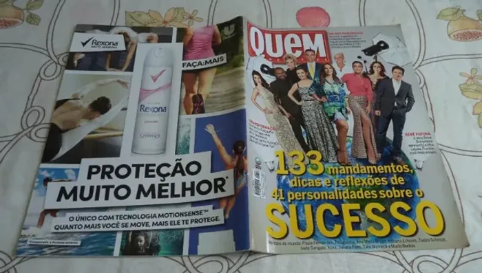 Revista Quem Acontece 30 Maio 2014. Sucesso. Para Colecionadores.