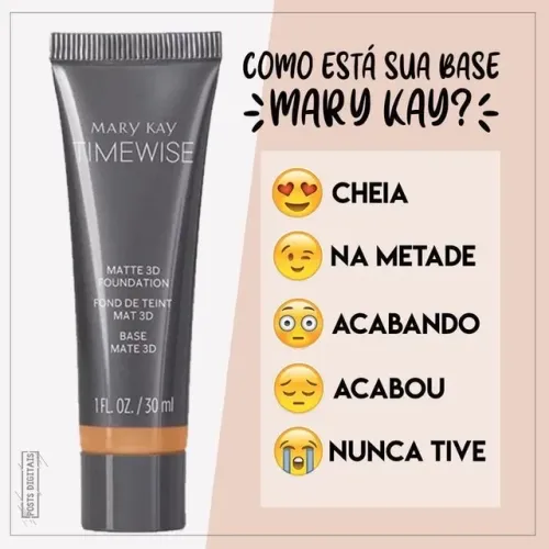 Base 3D mary kay