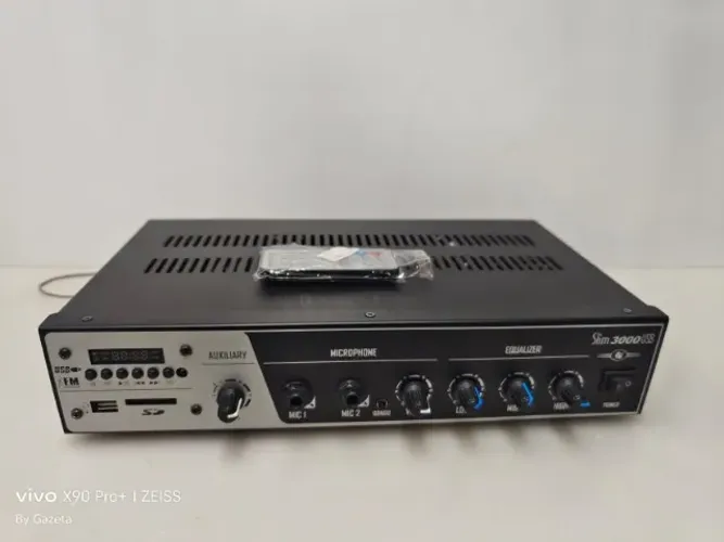 Amplificador Som Ambiente Frahm Slim 3000 Usb Ótimo!