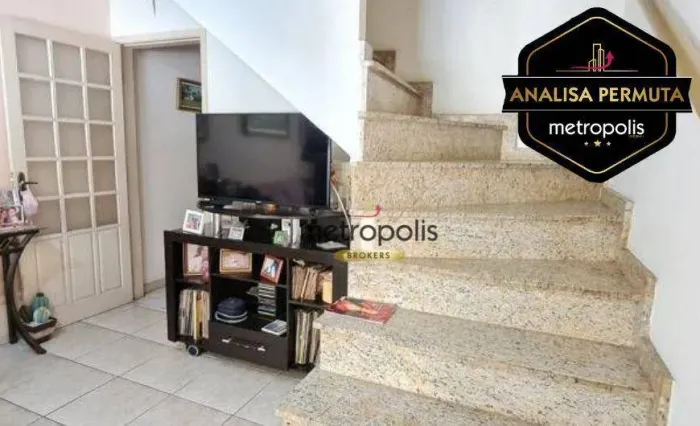 Sobrado com 3 dormitórios à venda, 250 m² por R$ 961.000,00 - Olímpico - São Caetano do Su