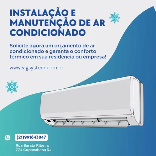 Manutenção instalação Ar condicionado, split , inverte, piso teto , cassete