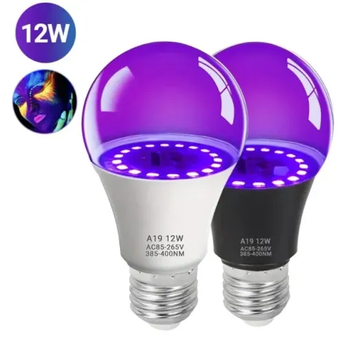 Lampada Luz Negra Led 12w