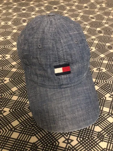 Boné Tommy Hilfiger Jeans azul Original (novo) Black Friday