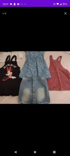 Lote infantil menina 