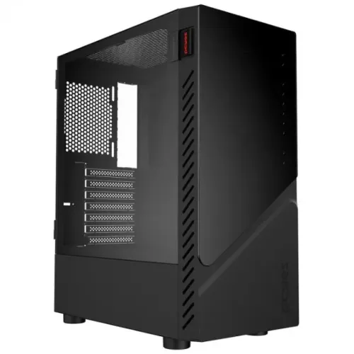 Gabinete Gamer Pcyes Set Black Vulcan *Sem Fan Led* - ATX, Micro-ATX e Mini-ITX - WZetta