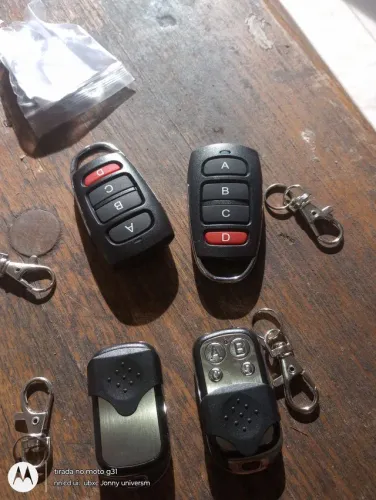 Controle para portão eletrônico 