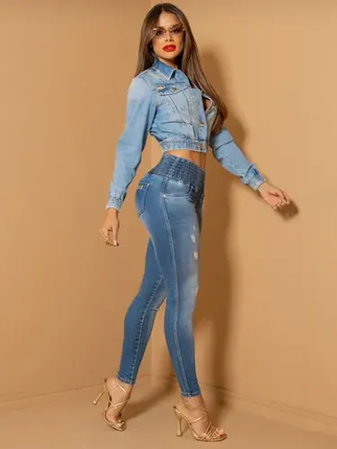 Pit Bull Jeans Calça Cintura Perfeita 