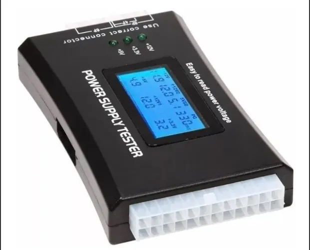 Testador de Fonte Pc Display Digital