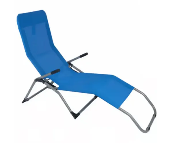 Espreguiçadeira Dobravel Relax Azul