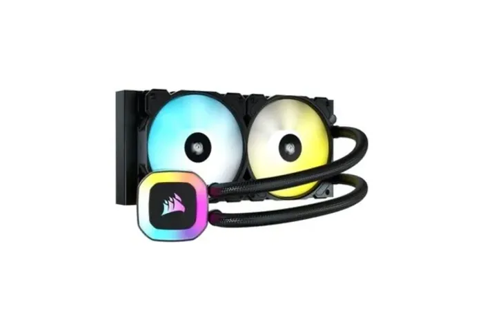 Water Cooler Corsair H100 RGB, 240mm, AMD/Intel, Preto - CW-9060053-WW